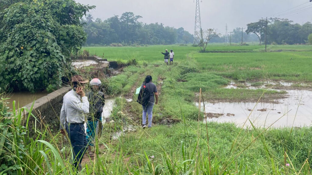 වගා හානි පරික්ෂාව - කුරුණෑගල දිස්ත්‍රික්කය